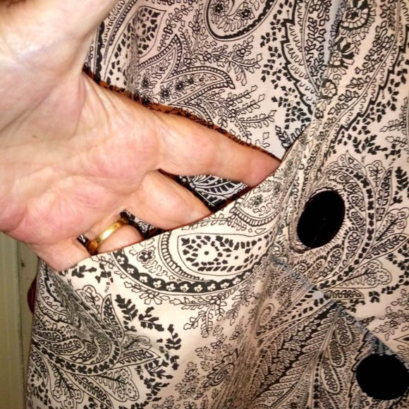 Paisley Print 1970’s Diamond Run Blazer - Picture 5 of 8